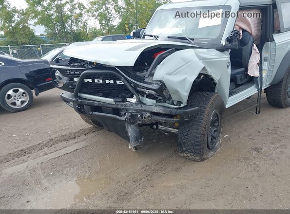 1FMDE5FP7MLA20055 2021 FORD BRONCO Gray Front view