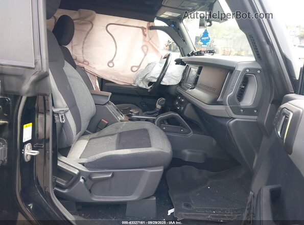 1FMEE5DP5MLA96980 2021 FORD BRONCO Черный Вид салона спереди
