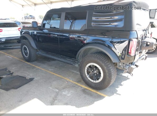 1FMEE5DP7MLA74480 2021 FORD BRONCO Черный Задняя левая четверть