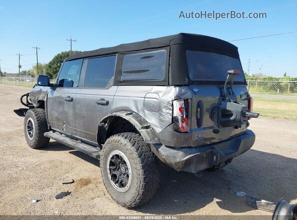 1FMEE5DPXMLB01249 2021 FORD BRONCO Gray Հետևի ձախ