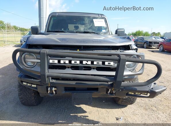 1FMEE5DPXMLB01249 2021 FORD BRONCO Gray Սալոնի հետևի տեսք