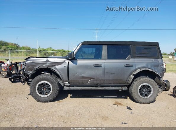 1FMEE5DPXMLB01249 2021 FORD BRONCO Gray 