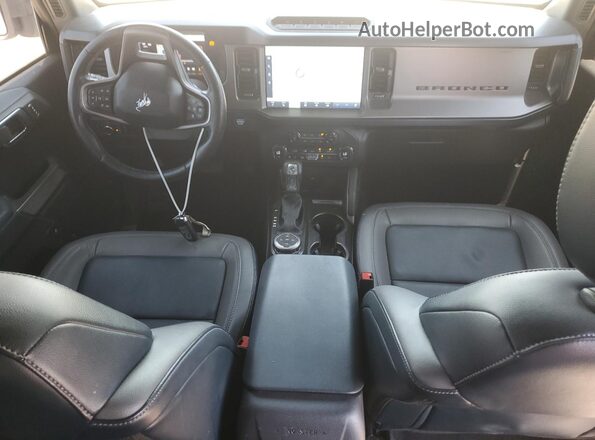 1FMEE5EP5MLA40861 2021 FORD BRONCO Gray Առջևի վահանակի տեսք