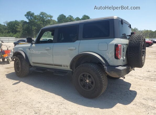 1FMEE5EP5MLA40861 2021 FORD BRONCO Gray Հետևի ձախ