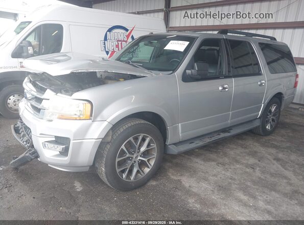 1FMJK1HT8GEF50400 2016 FORD EXPEDITION EL Серый Передняя левая четверть