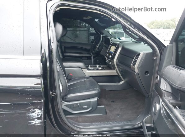 1FMJK1JT8LEA84245 2020 FORD EXPEDITION Black Widok wnętrza z przodu