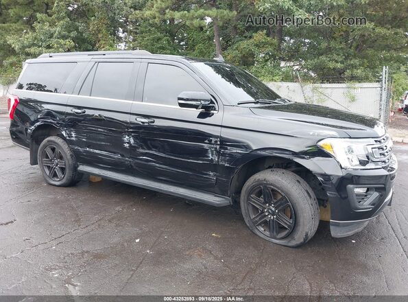 1FMJK1JT8LEA84245 2020 FORD EXPEDITION Black Widok z przodu