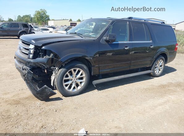 1FMJK2AT1HEA75853 2017 FORD EXPEDITION MAX Black Front left
