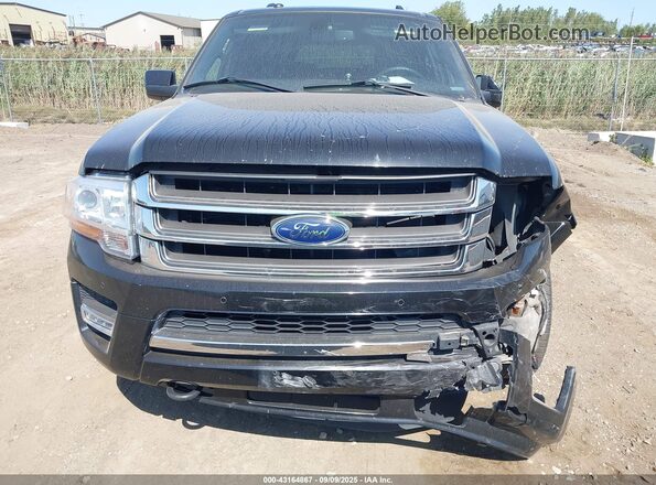 1FMJK2AT1HEA75853 2017 FORD EXPEDITION MAX Black Instrument cluster view