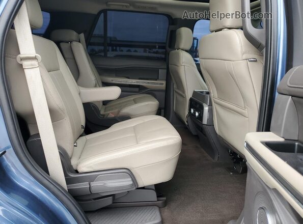 1FMJU1HT2LEA89540 2020 FORD EXPEDITION Blue Widok wnętrza z tyłu