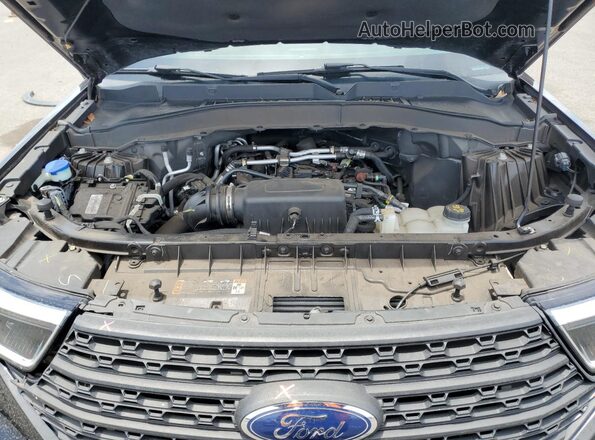 1FMSK7BH2MGB60680 2021 FORD FORD EXPLORER Black Vista del compartimento del motor