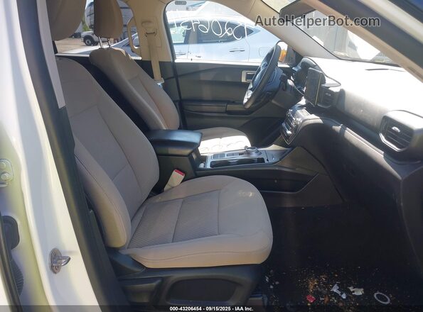 1FMSK7BH7LGC25635 2020 FORD FORD EXPLORER White Вид салону спереду