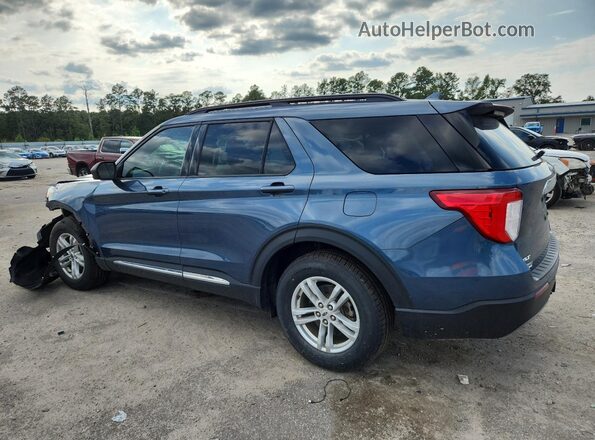 1FMSK7DH0LGA47693 2020 FORD FORD EXPLORER Blue Հետևի ձախ