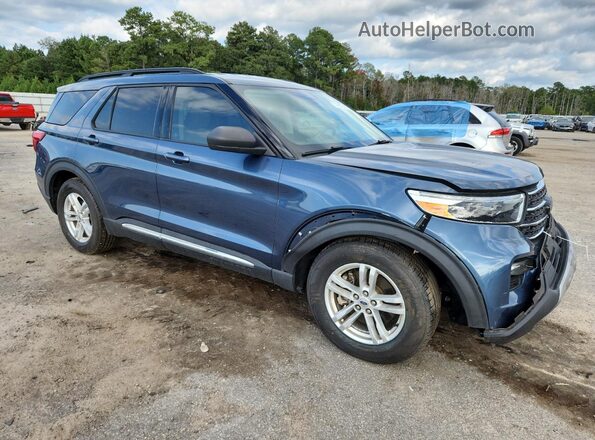 1FMSK7DH0LGA47693 2020 FORD FORD EXPLORER Blue Առջևի աջ