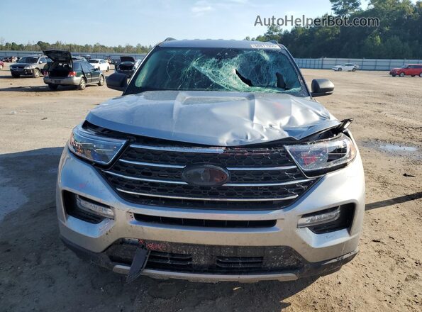 1FMSK7DH0RGA54815 2024 FORD FORD EXPLORER Silver Front view
