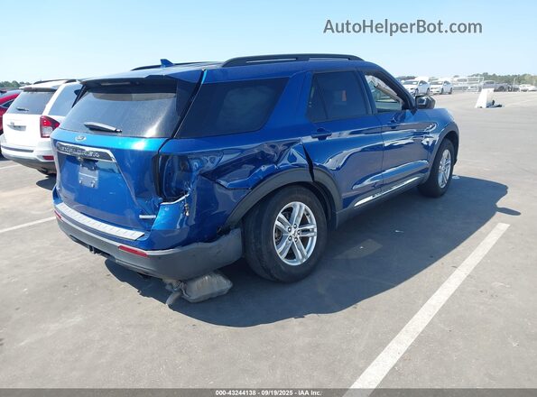 1FMSK7DH1LGA10068 2020 FORD FORD EXPLORER Blue Trasero derecho