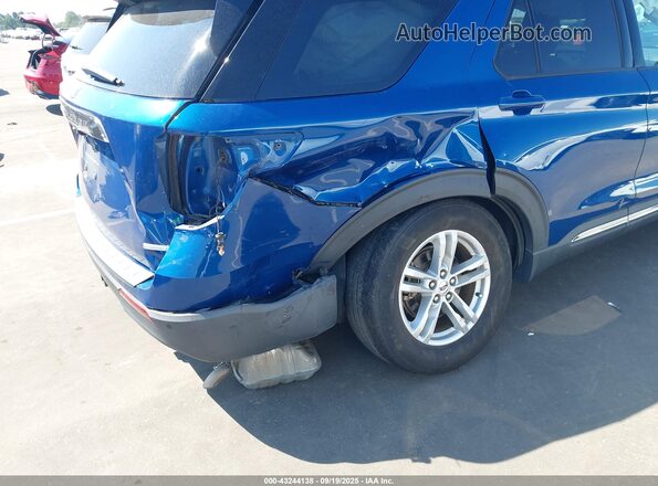 1FMSK7DH1LGA10068 2020 FORD FORD EXPLORER Blue Vista frontal