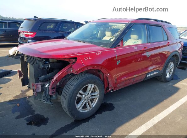 1FMSK7DH1LGA47637 2020 FORD FORD EXPLORER Red Передня ліва чверть