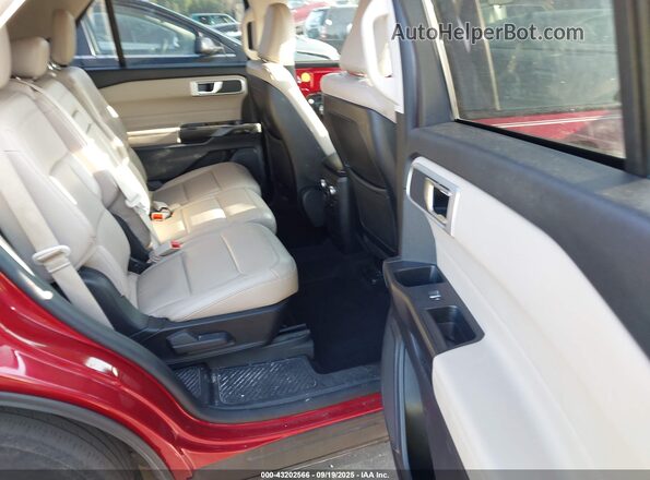 1FMSK7DH1LGA47637 2020 FORD FORD EXPLORER Red Вид наклейки з VIN-кодом