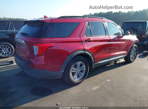 1FMSK7DH1LGA47637 2020 FORD FORD EXPLORER Red Задня права чверть