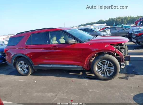 1FMSK7DH1LGA47637 2020 FORD FORD EXPLORER Red Панорамний вид салону 360°