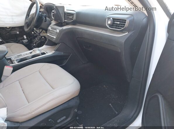 1FMSK7DH2LGB20983 2020 FORD FORD EXPLORER White Vista interior delantera