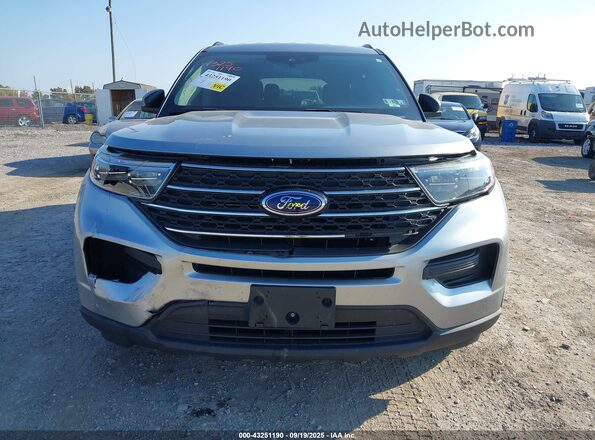 1FMSK7DH3LGC89698 2020 FORD FORD EXPLORER Silver ხელსაწყოთა პანელის ხედი