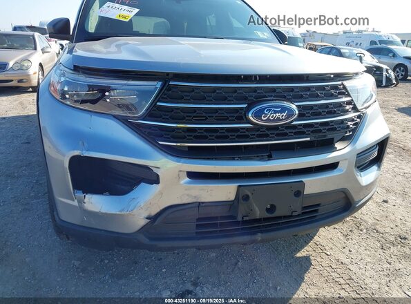 1FMSK7DH3LGC89698 2020 FORD FORD EXPLORER Silver წინა ხედი