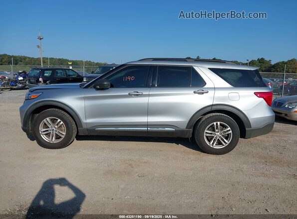 1FMSK7DH3LGC89698 2020 FORD FORD EXPLORER Silver სალონის 360-გრადუსიანი ხედი