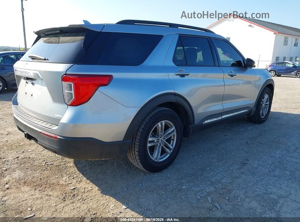 1FMSK7DH3LGC89698 2020 FORD FORD EXPLORER Silver უკანა მარჯვენა