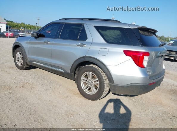 1FMSK7DH3LGC89698 2020 FORD FORD EXPLORER Silver უკანა მარცხენა