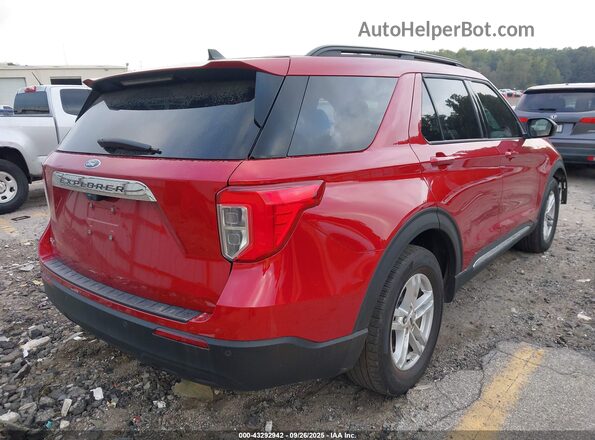 1FMSK7DH3RGA89347 2024 FORD FORD EXPLORER Red Задня права чверть