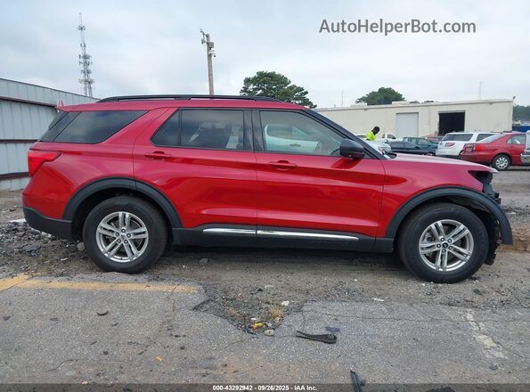 1FMSK7DH3RGA89347 2024 FORD FORD EXPLORER Red Панорамний вид салону 360°