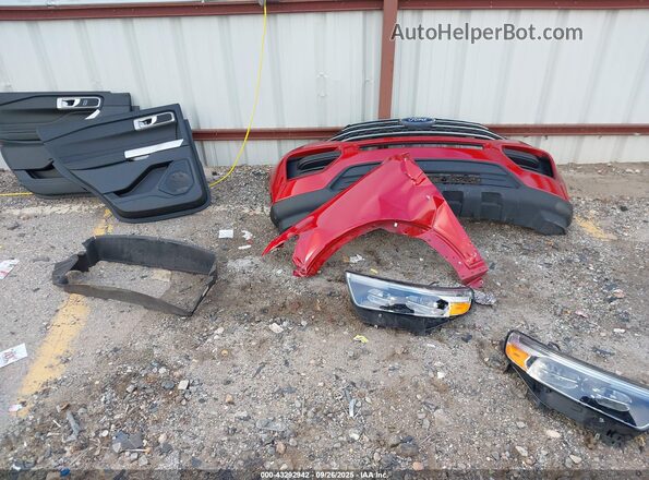 1FMSK7DH3RGA89347 2024 FORD FORD EXPLORER Red Вид щитка приладів