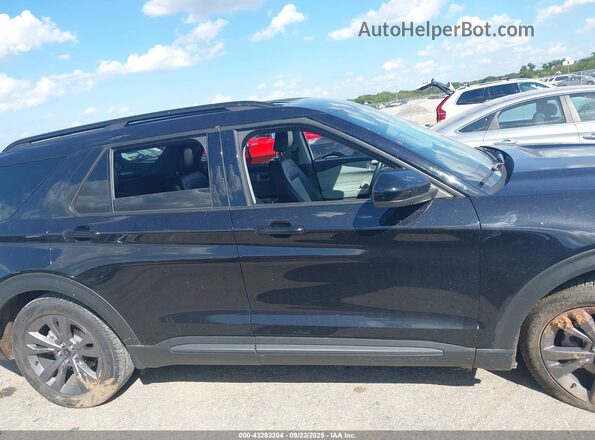 1FMSK7DH4NGC02099 2022 FORD FORD EXPLORER Black Widok zestawu wskaźników