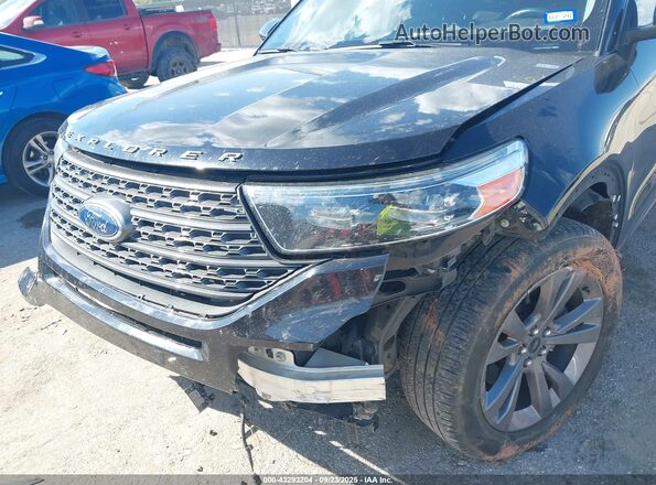 1FMSK7DH4NGC02099 2022 FORD FORD EXPLORER Black Widok z przodu