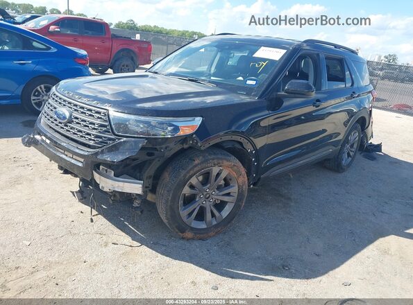 1FMSK7DH4NGC02099 2022 FORD FORD EXPLORER Black Przód lewy