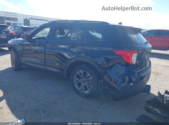 1FMSK7DH4NGC02099 2022 FORD FORD EXPLORER Black Tył lewy