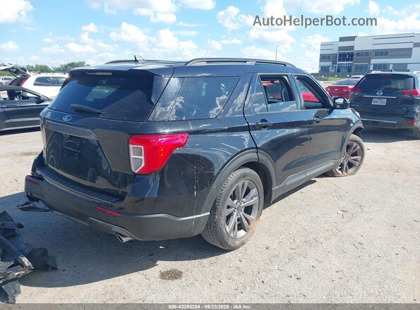 1FMSK7DH4NGC02099 2022 FORD FORD EXPLORER Black Tył prawy
