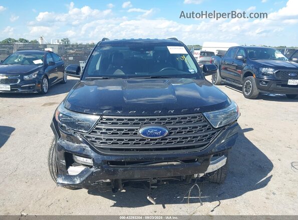 1FMSK7DH4NGC02099 2022 FORD FORD EXPLORER Black Widok deski rozdzielczej