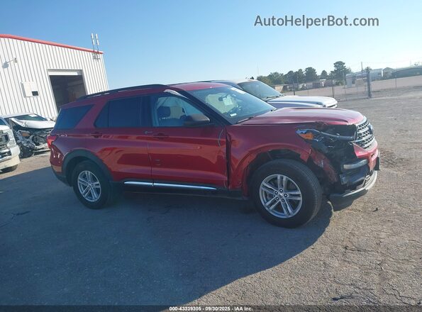 1FMSK7DH4RGA46149 2024 FORD FORD EXPLORER Red Սալոնի հետևի տեսք