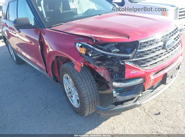 1FMSK7DH4RGA46149 2024 FORD FORD EXPLORER Red Դիմացի տեսք