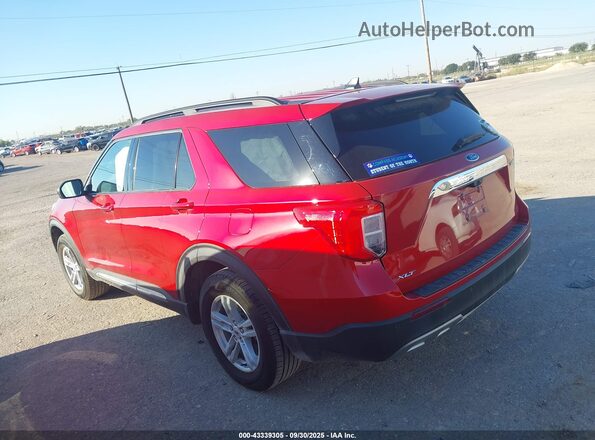 1FMSK7DH4RGA46149 2024 FORD FORD EXPLORER Red Սալոնի 360 աստիճան տեսք