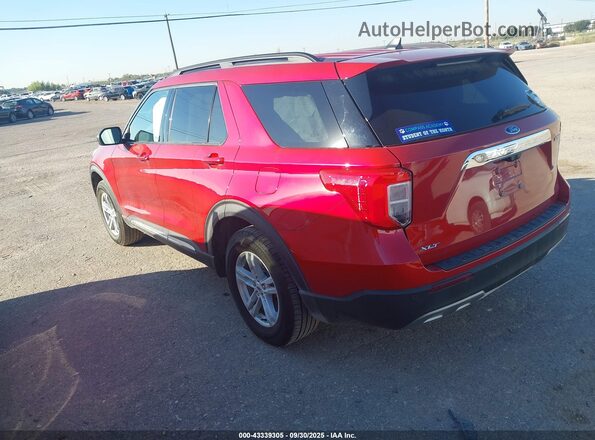 1FMSK7DH4RGA46149 2024 FORD FORD EXPLORER Red Հետևի ձախ