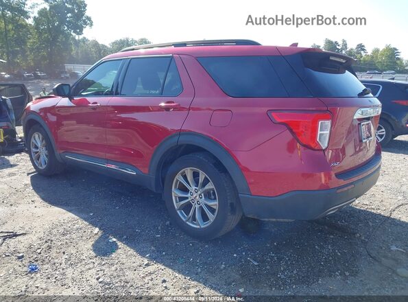 1FMSK7DH5LGB00971 2020 FORD FORD EXPLORER Red Հետևի ձախ