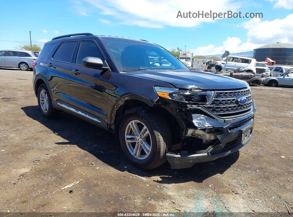 1FMSK7DH7LGB74991 2020 FORD FORD EXPLORER Black Widok z przodu