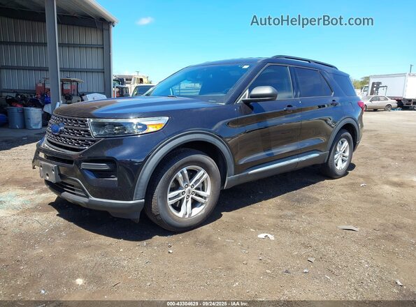1FMSK7DH7LGB74991 2020 FORD FORD EXPLORER Black Przód lewy