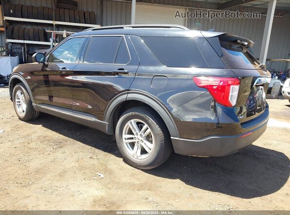 1FMSK7DH7LGB74991 2020 FORD FORD EXPLORER Black Tył lewy