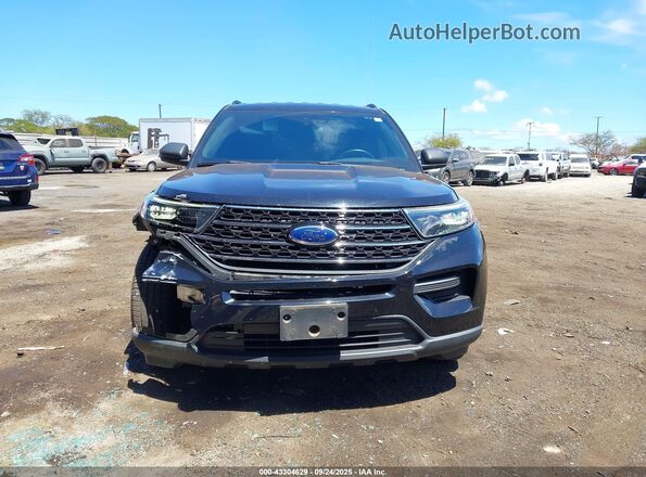 1FMSK7DH7LGB74991 2020 FORD FORD EXPLORER Black Widok zestawu wskaźników