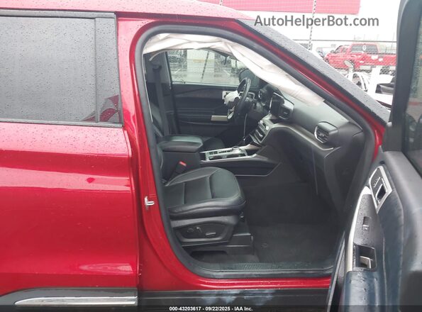 1FMSK7DH9LGC86238 2020 FORD FORD EXPLORER Red Vista interior delantera
